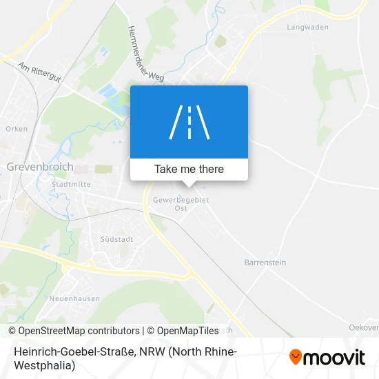 Карта Heinrich-Goebel-Straße