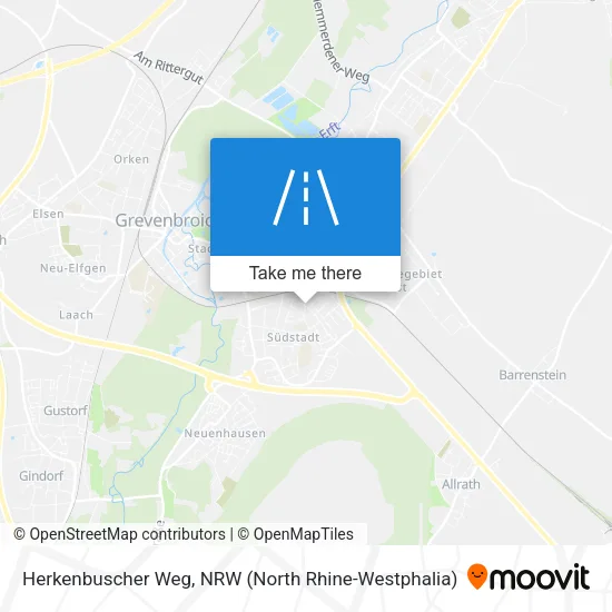 Карта Herkenbuscher Weg