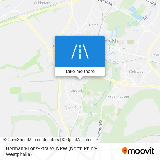 Карта Hermann-Löns-Straße