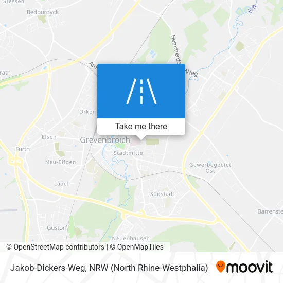 Карта Jakob-Dickers-Weg