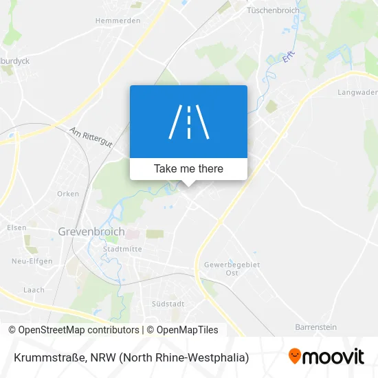 Карта Krummstraße