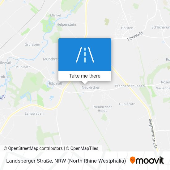 Landsberger Straße map