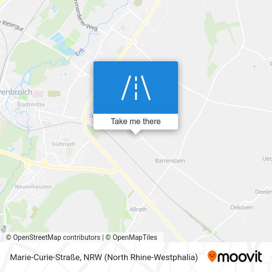 Marie-Curie-Straße map