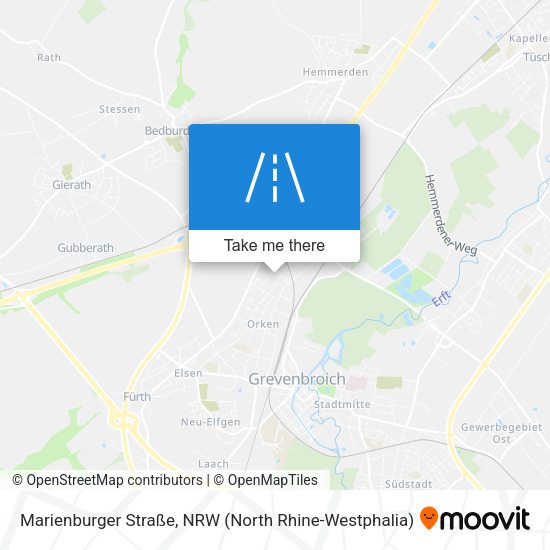 Marienburger Straße map