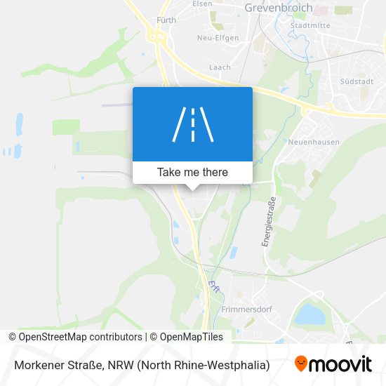 Morkener Straße map