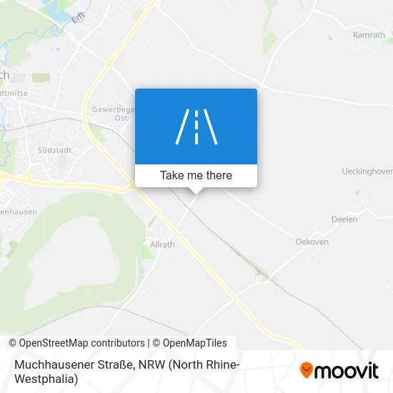 Карта Muchhausener Straße
