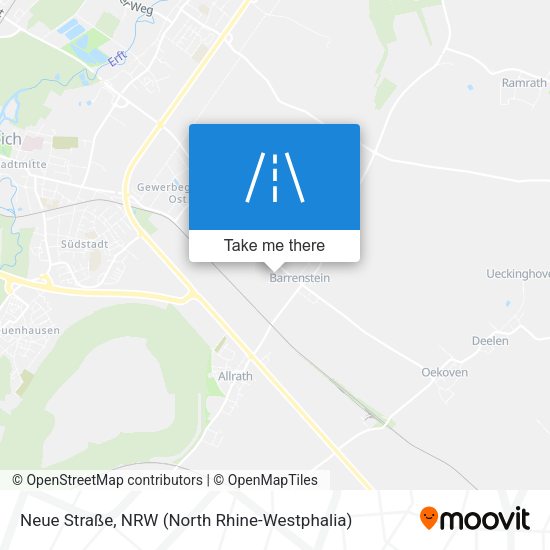 Neue Straße map