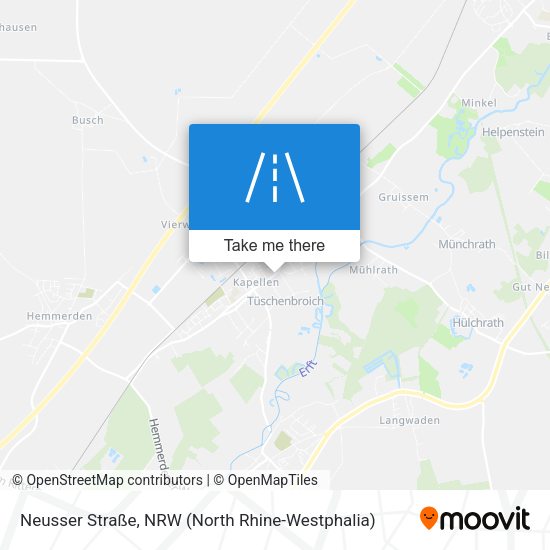 Neusser Straße map