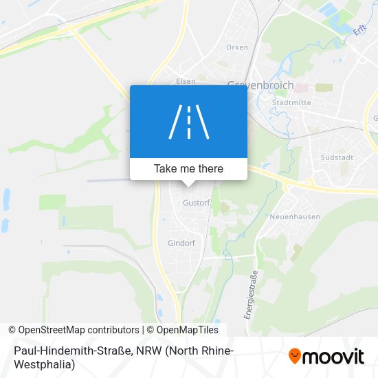 Paul-Hindemith-Straße map