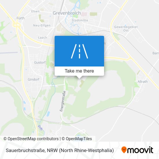 Sauerbruchstraße map