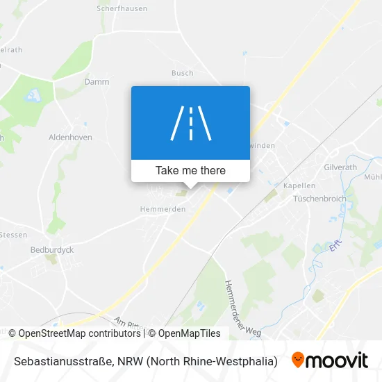 Sebastianusstraße map