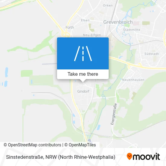 Sinstedenstraße map