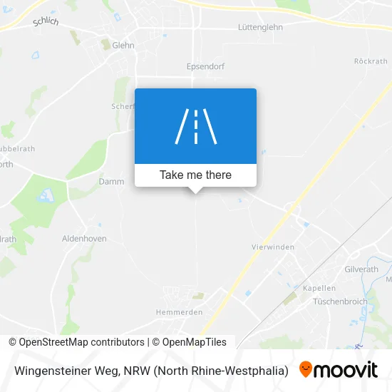 Карта Wingensteiner Weg