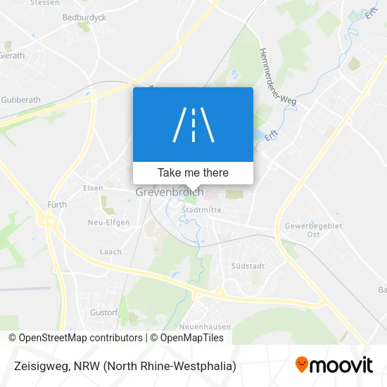 Карта Zeisigweg