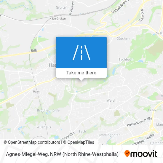 Agnes-Miegel-Weg map