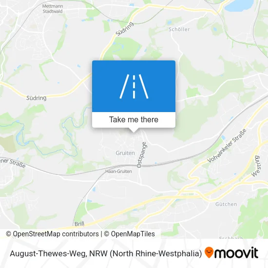 Карта August-Thewes-Weg