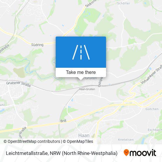 Leichtmetallstraße map