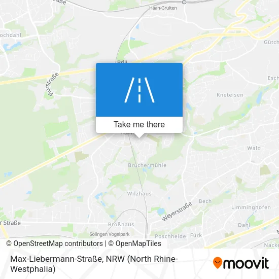 Карта Max-Liebermann-Straße
