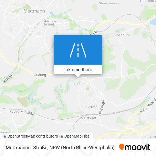 Mettmanner Straße map