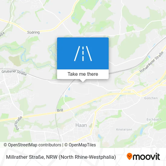 Карта Millrather Straße
