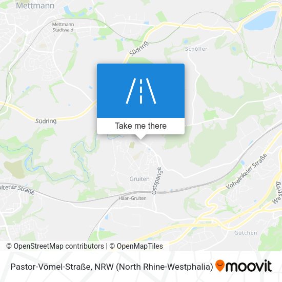 Pastor-Vömel-Straße map