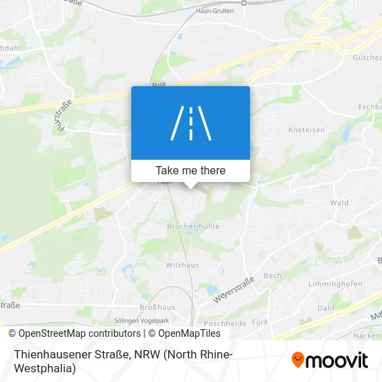Карта Thienhausener Straße