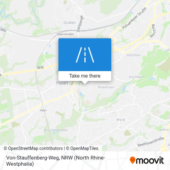Von-Stauffenberg-Weg map