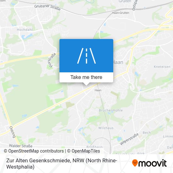Zur Alten Gesenkschmiede map
