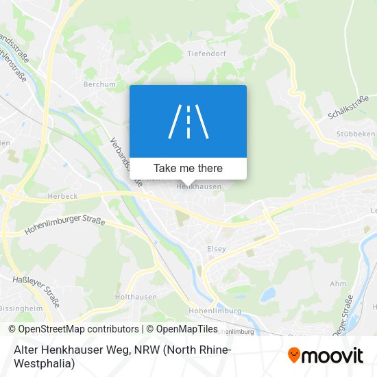 Alter Henkhauser Weg map