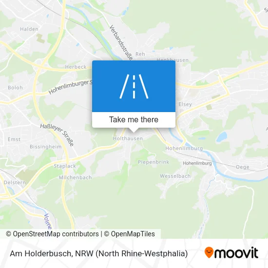 Карта Am Holderbusch