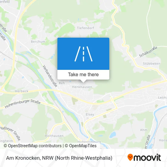 Карта Am Kronocken