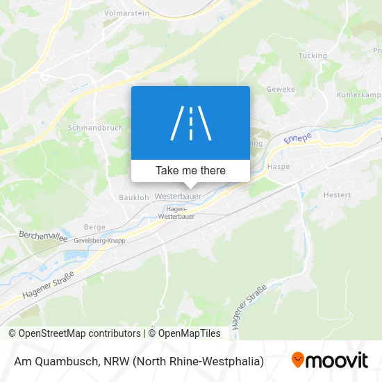 Карта Am Quambusch