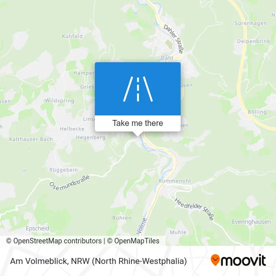 Карта Am Volmeblick