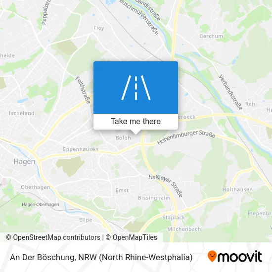 Карта An Der Böschung