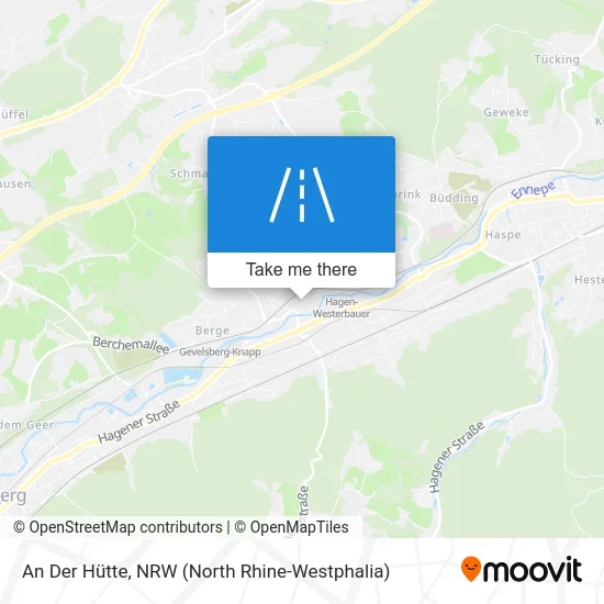An Der Hütte map