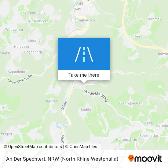 Карта An Der Spechtert