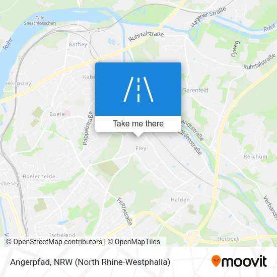 Карта Angerpfad
