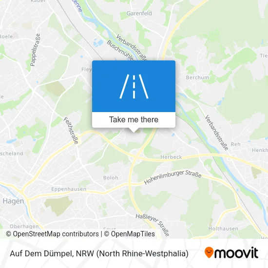 Карта Auf Dem Dümpel