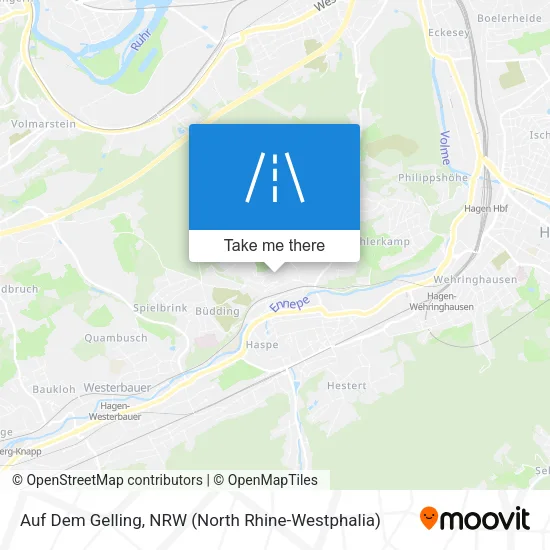 Карта Auf Dem Gelling