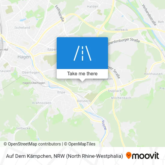 Карта Auf Dem Kämpchen
