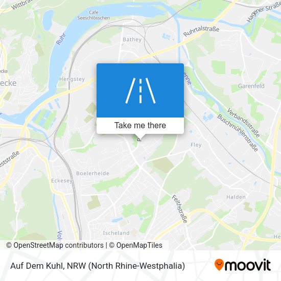 Auf Dem Kuhl map