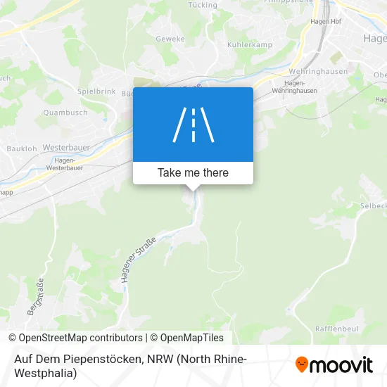 Карта Auf Dem Piepenstöcken