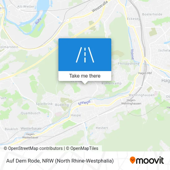 Карта Auf Dem Rode