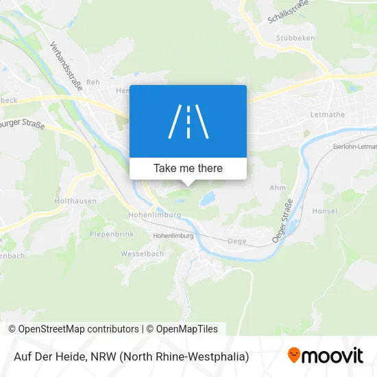 Карта Auf Der Heide