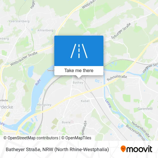 Batheyer Straße map