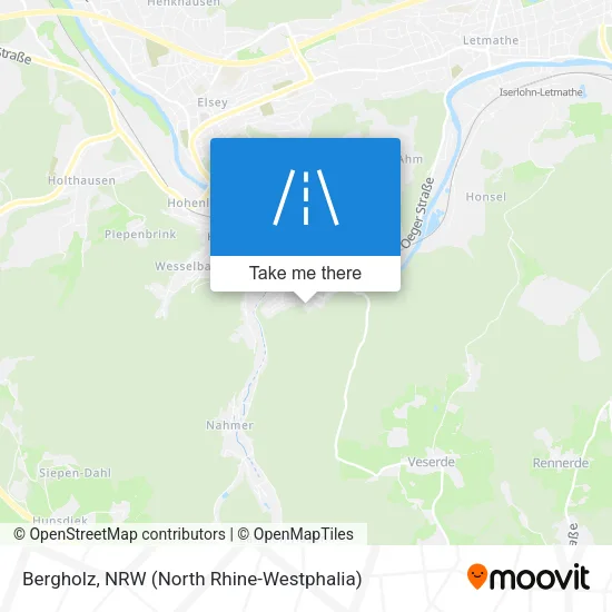 Карта Bergholz