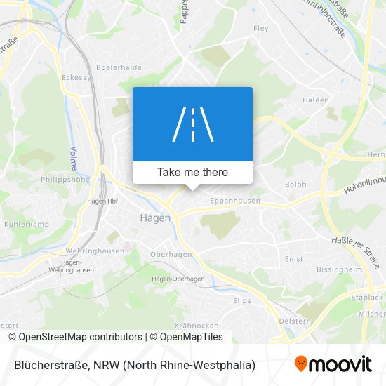 Blücherstraße map