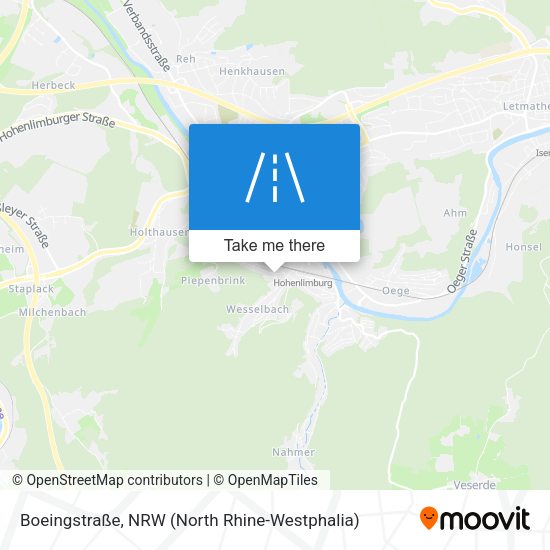 Boeingstraße map
