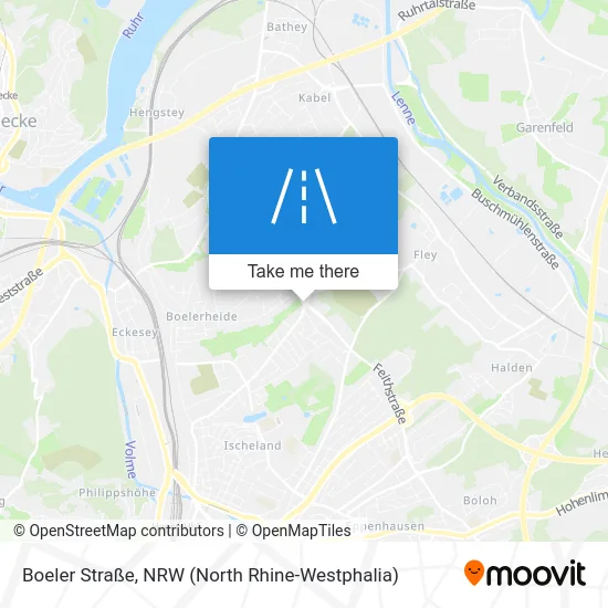 Boeler Straße map