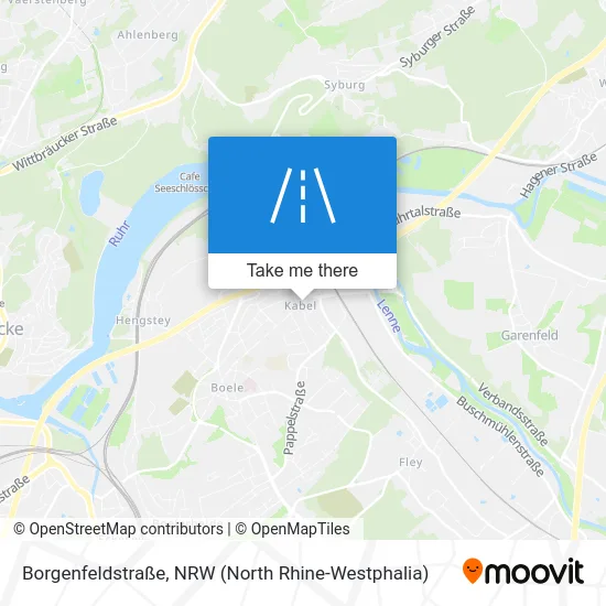 Borgenfeldstraße map